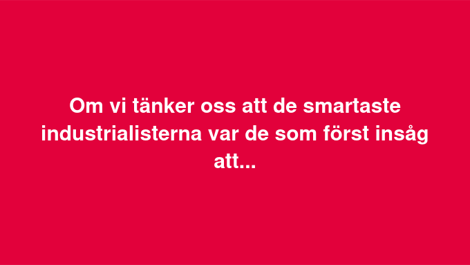 Smartaste & Först Att Inse?..
