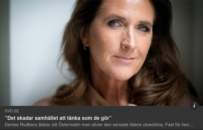 Samhällsskadliga Tankar Från Östermalm