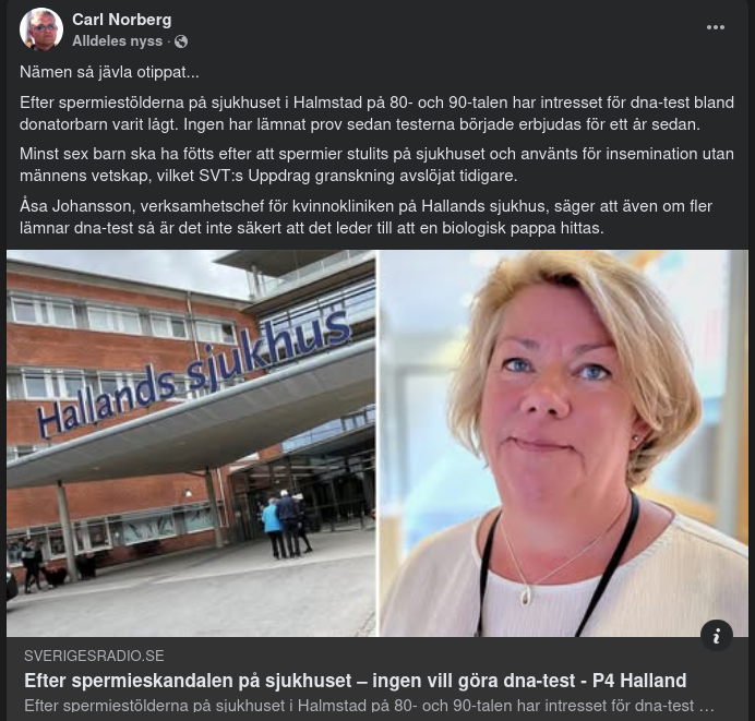 Lågt DNA-Testintresse