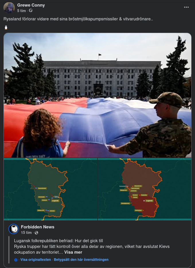 Lugansk Under Rysk Kontroll