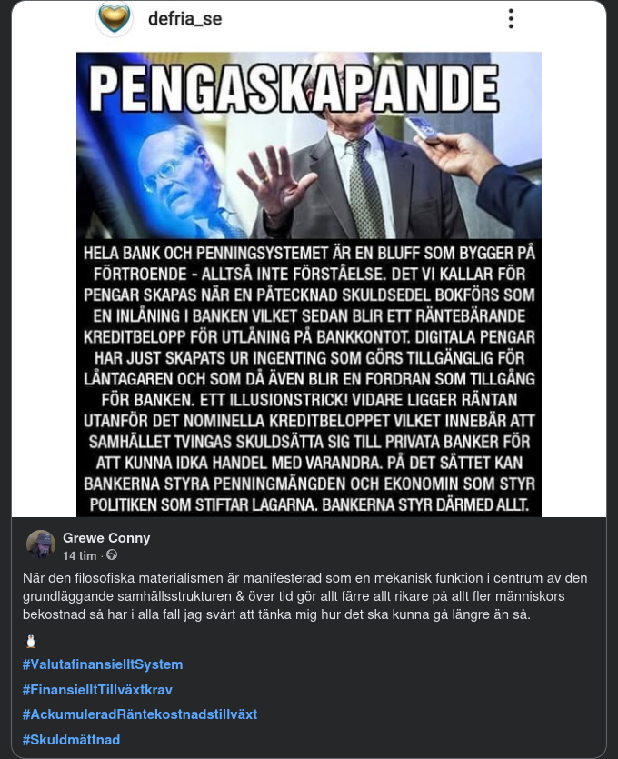 Egennyttan Manifesterad Som Mekanisk Funktion