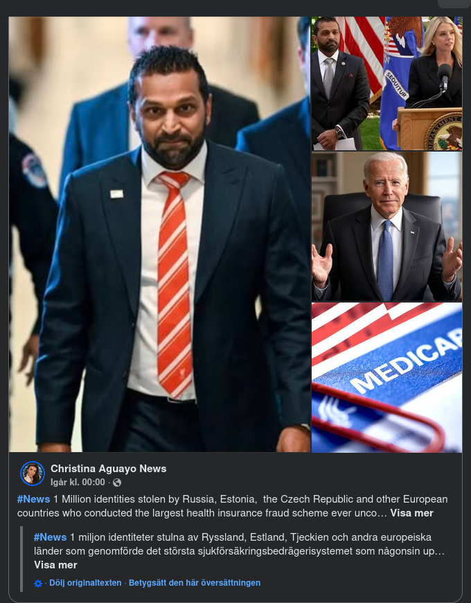 Europeiskt Nätverk Bakom Amerikanskt Sjukförsäkringsbedrägeri