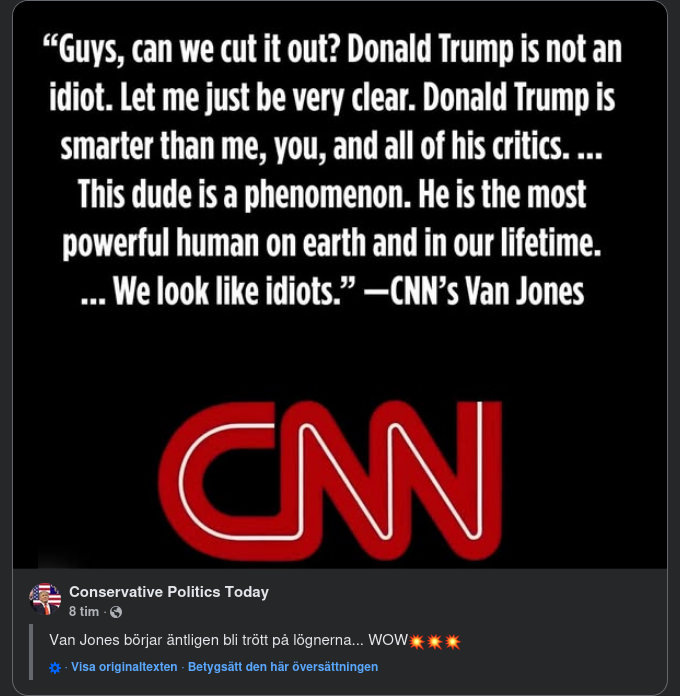 Internt Om Trump Hos CNN