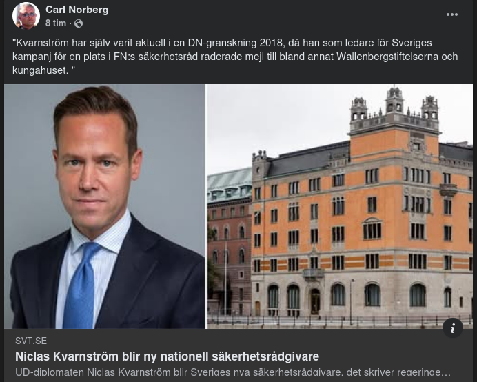 Kvarnström Ny Säkerhetsrådgivare