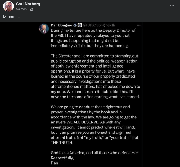 Manegekrattande Bongino