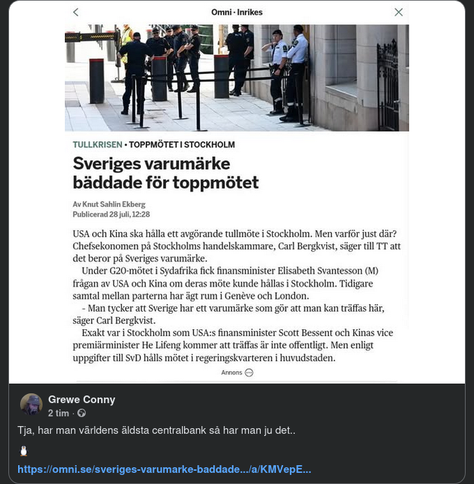 Varumärkesbäddat Toppmöte