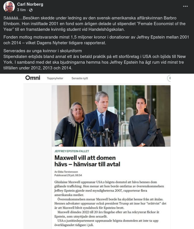 Maxwell Hävdar Epstein-Avtal Som Grund För Att Domen Hävs