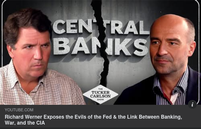 AI Med Richard Werner Intervjuad av Tucker Carlson