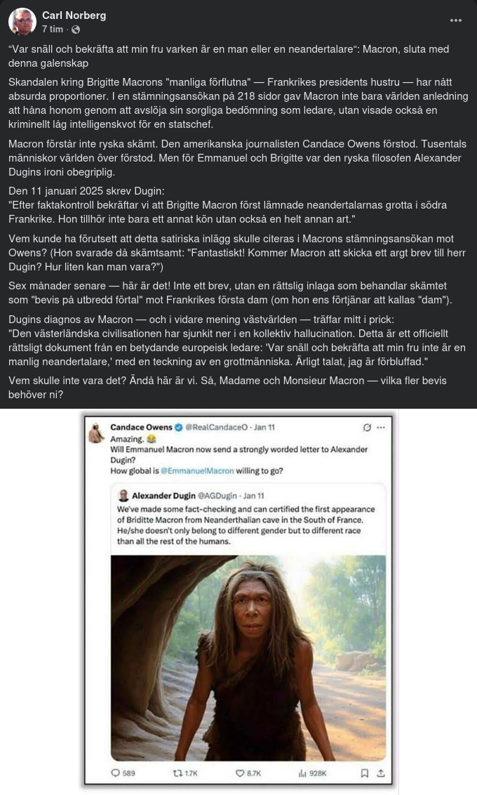 Dugin & Franska Familjen Makaron