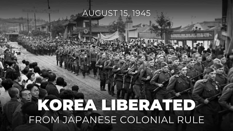 Ryssland & Korea 15 Augusti 1945