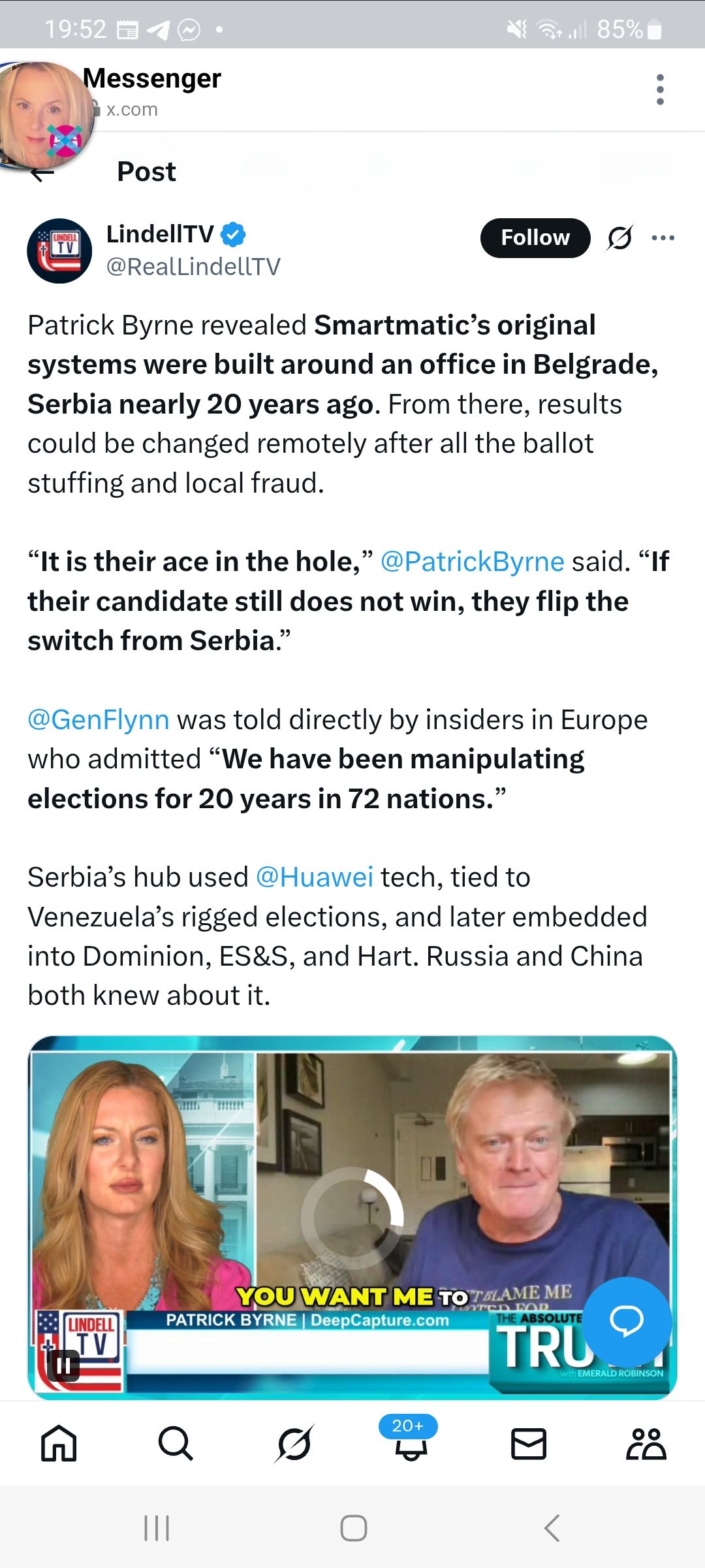 Uppenbarat Om Smartmatic & 20 Års Valmanipulation I 72 Länder