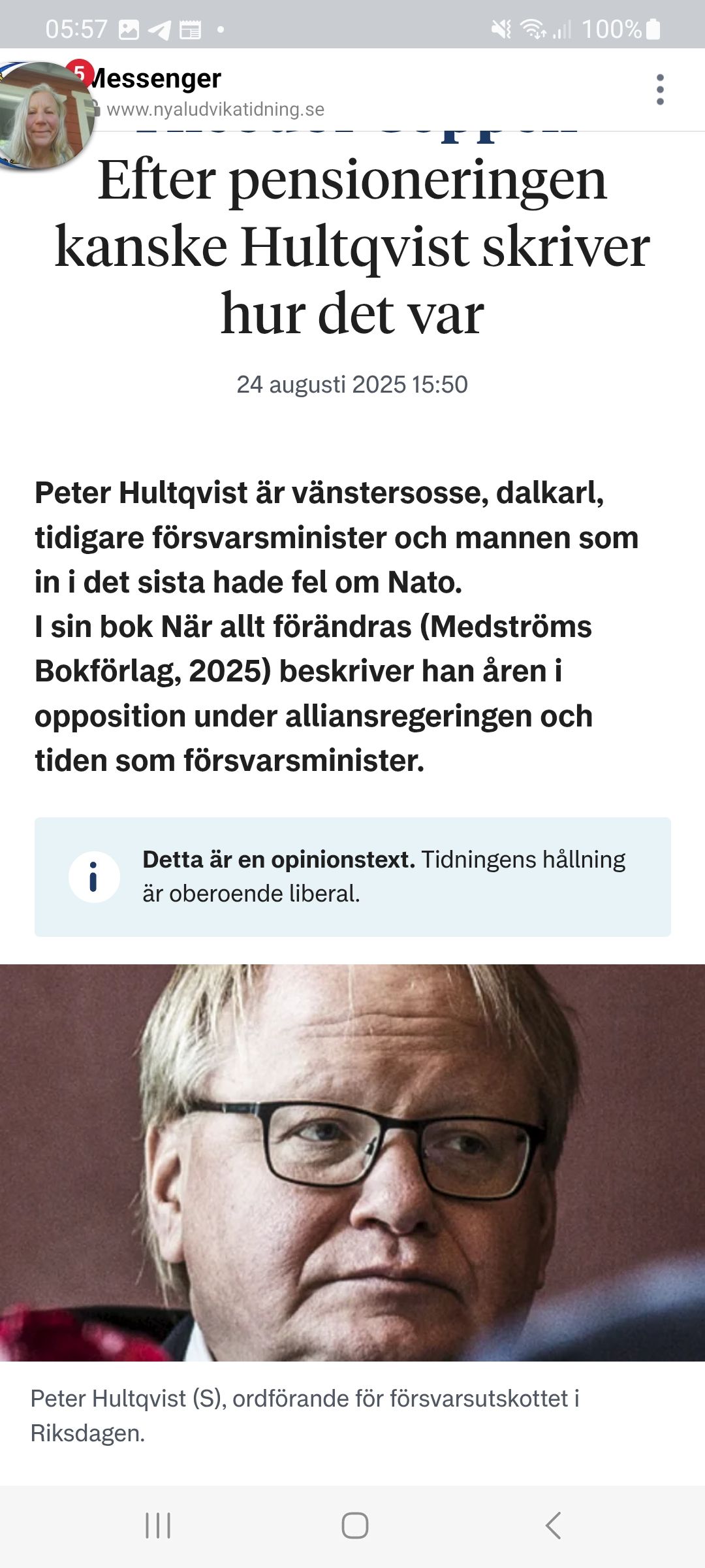 Några Korn Från Hultqvist?..