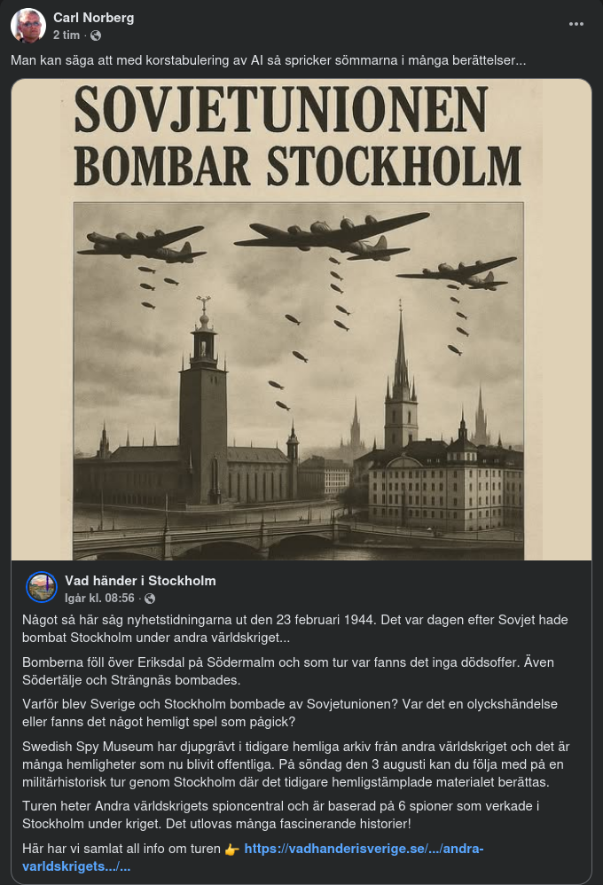 Grävande Swedish Spy Museum