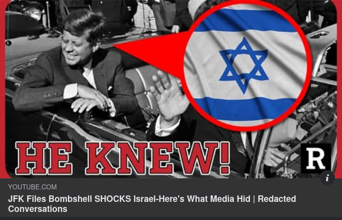 AI Med Redacted Om JFK & Israels Kärnvapen