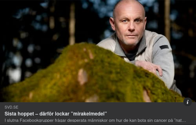 Hälsobotande Mirakelmedel I SvD