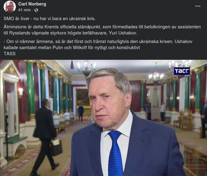 SMO Över - Ukrainsk Kris Kvar