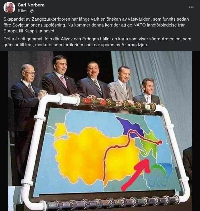 Iran Om Zangezurkorridoren