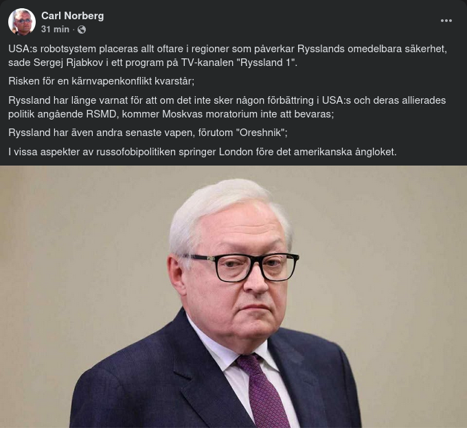 Påverkad Rysk Säkerhet