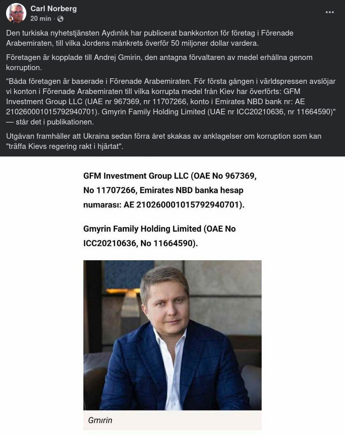 Turkiskt Publicerade Bankkonton