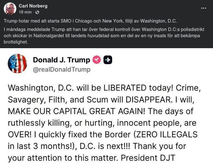 SMO I Chicago & New York Efter Washington DC..