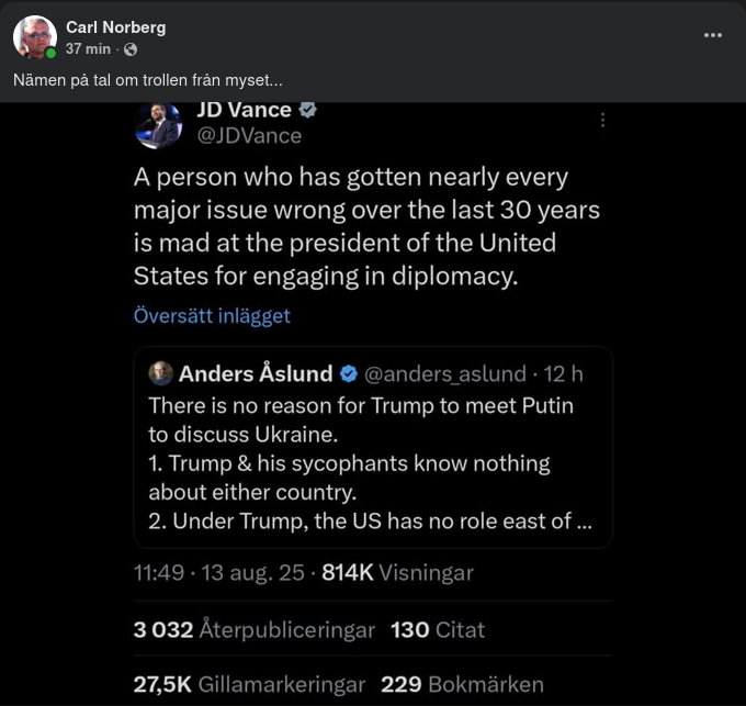 J.D. Vance Om Åsnelund