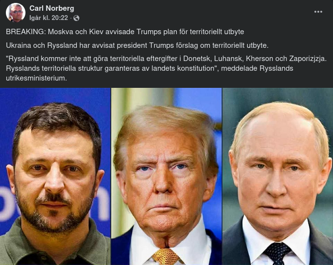 Avvisad Territoriell Plan