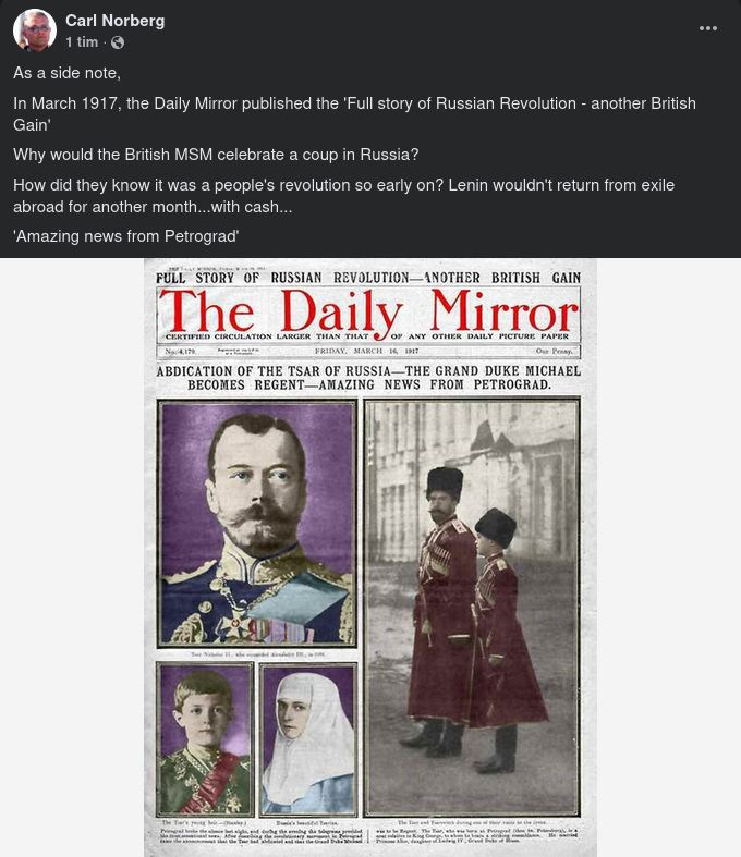 Tidig Engelsk Revolutionsbeskrivning