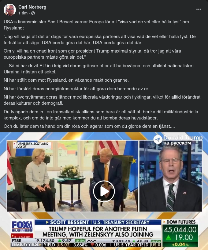 Kommenterad Bessent..