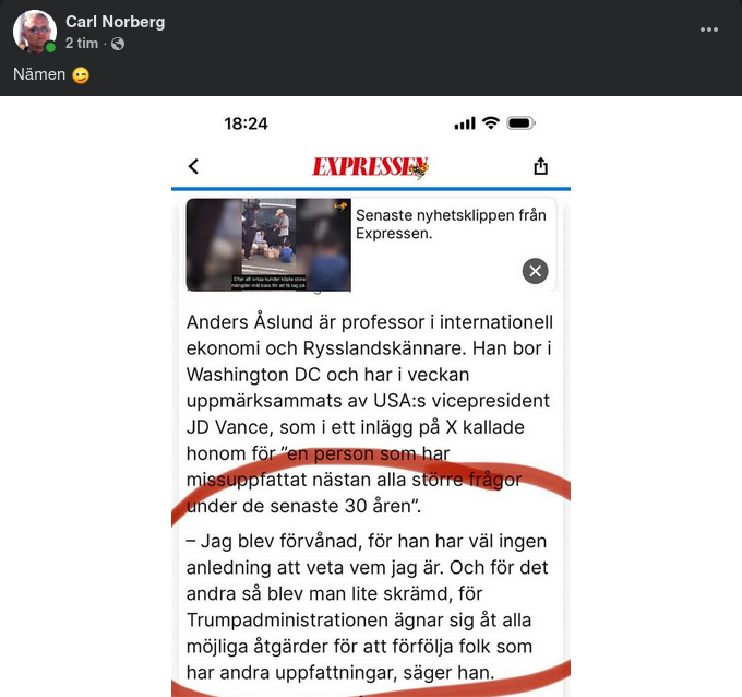 Förvånad & Lite Skrämd Åsnelund