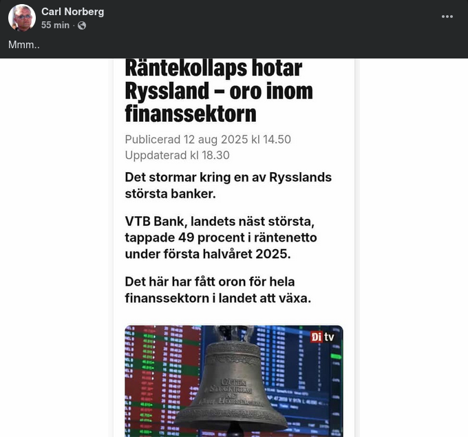 Orolig Rysk Finanssektor