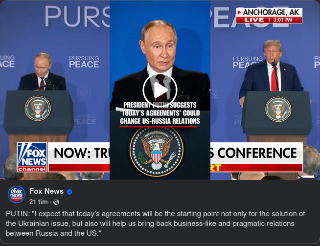 Putin Förväntar Sig..