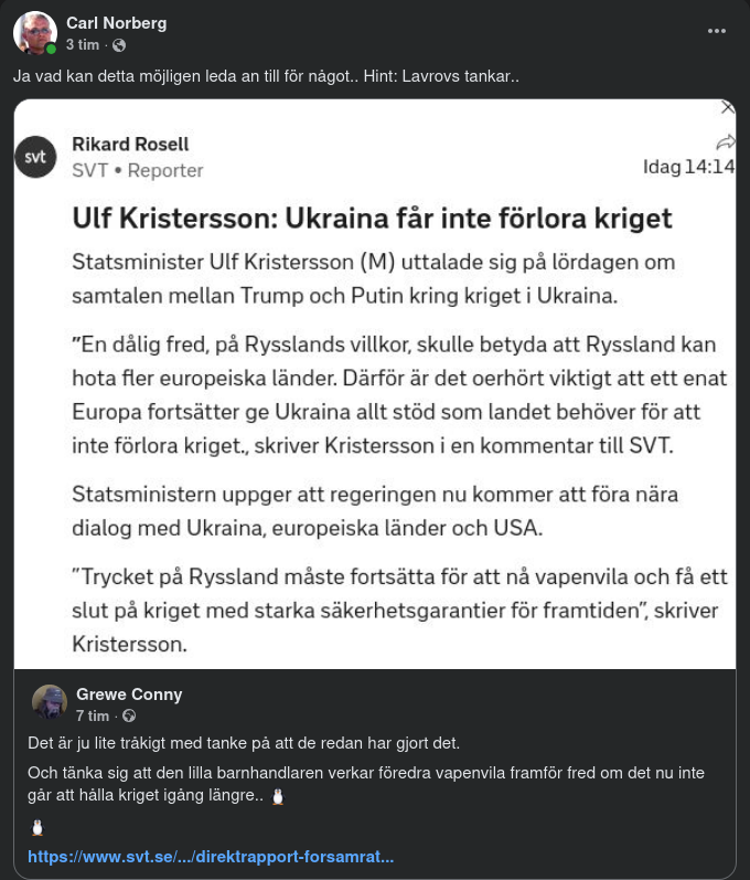 Ståndpunkt Hos & Anledning Till..