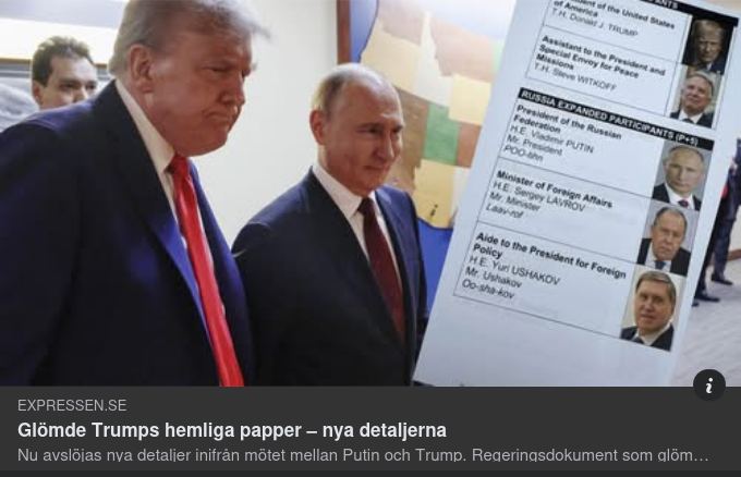 Kvarglömda Hemliga Trump-Papper