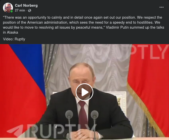 Putin & Medvedev Om Mötet