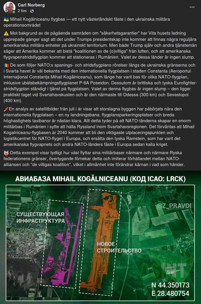 Mihail Kogălniceanu Flygbas I Rumänien