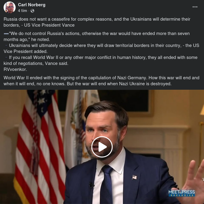 Vance & Förhandlingsavslutade Konflikter