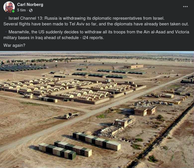 Bortdragningar Ur Mellanöstern