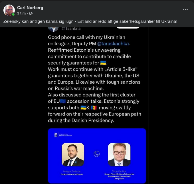 Säkerhetsgaranterande Estland..