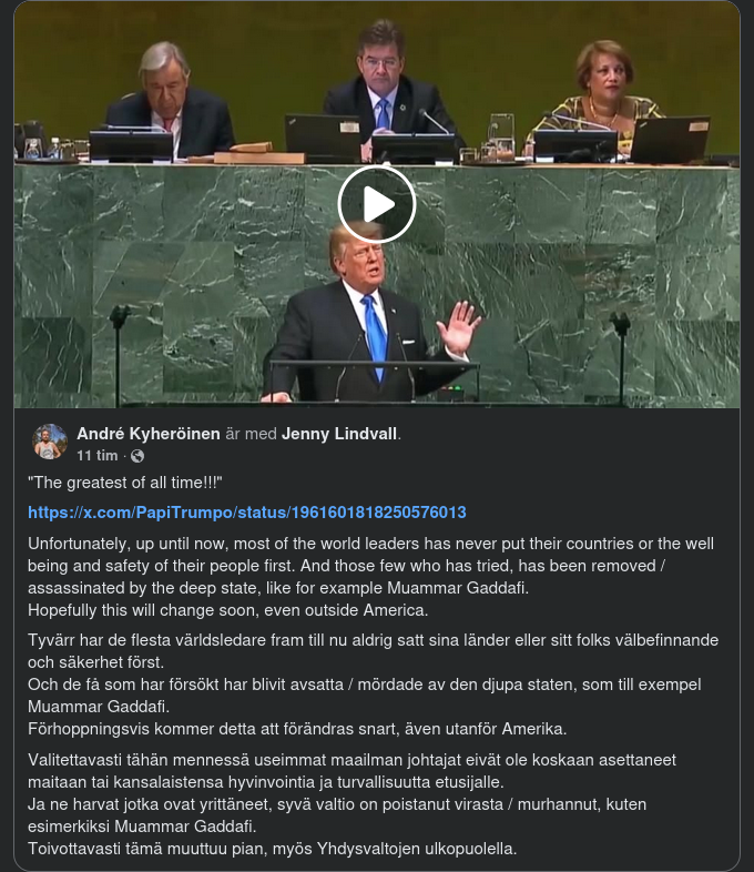 Trump & We The People