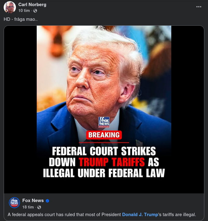 Tariffer På Väg till HD