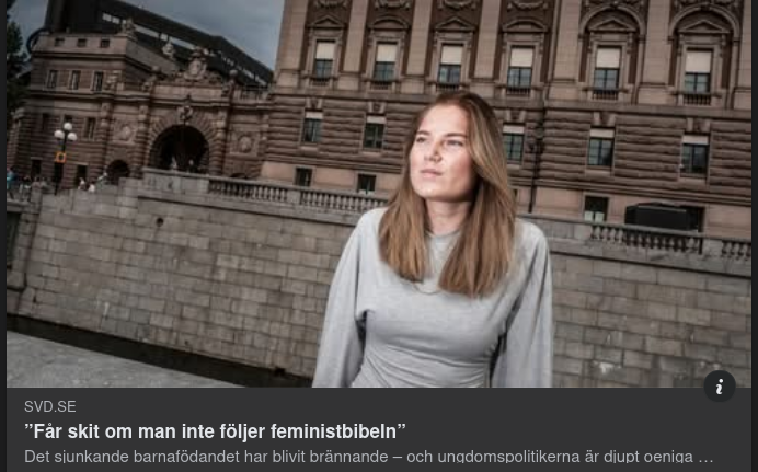 Sjunkande Barnafödande