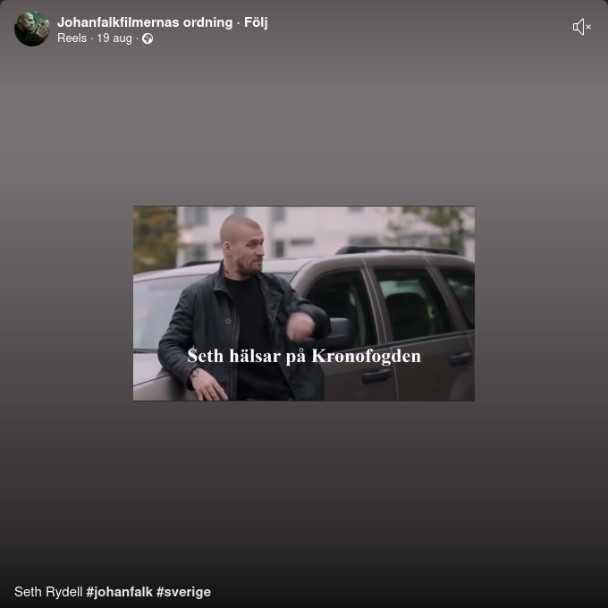 Seth Hälsar På Kronofogden