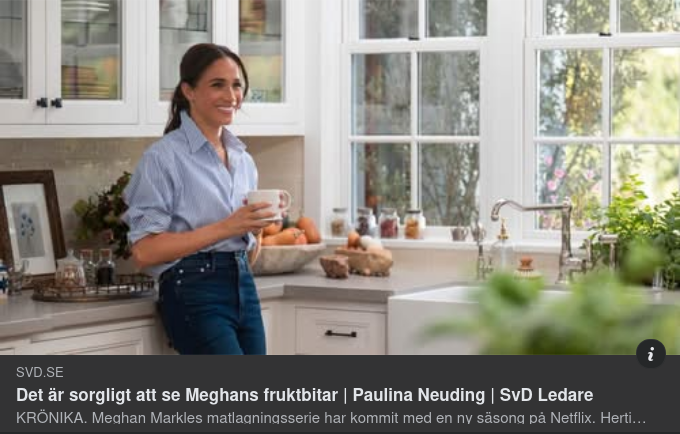 Meghan & Kungahuset I SvD