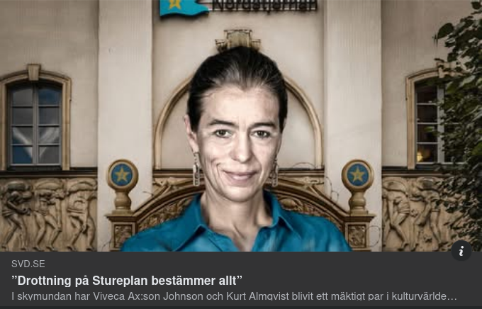 Bestämmande Stureplansdrottning I SvD