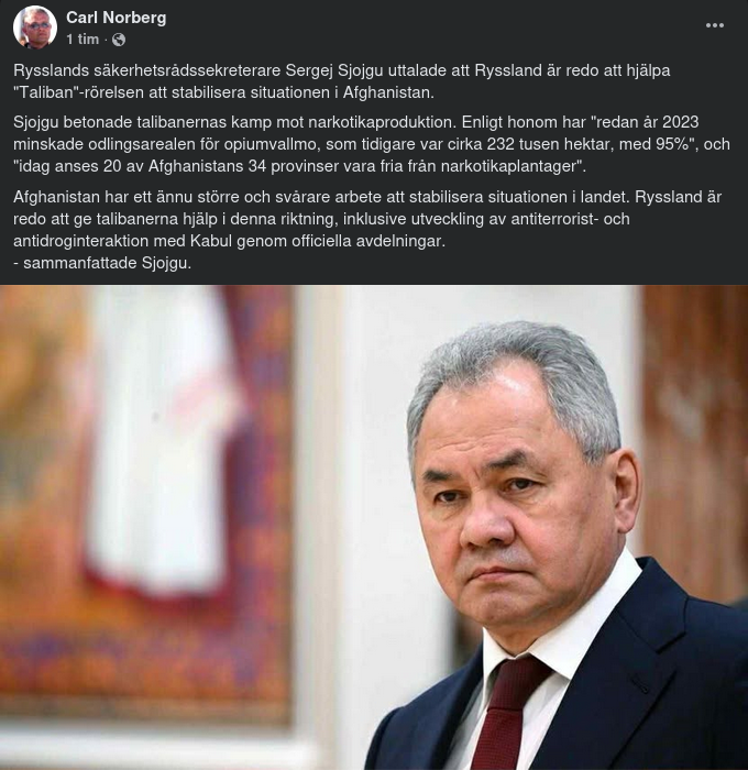 Ryssland, Västmakterna & Afghanistan