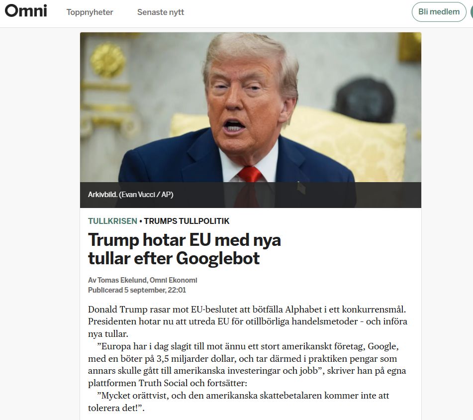 Google-Böter & EU-Tullar