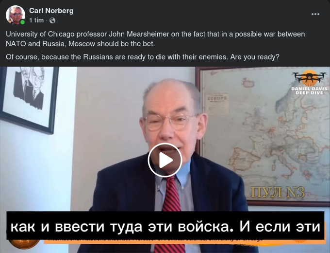 Chicagoprofessor I Rysk Favör