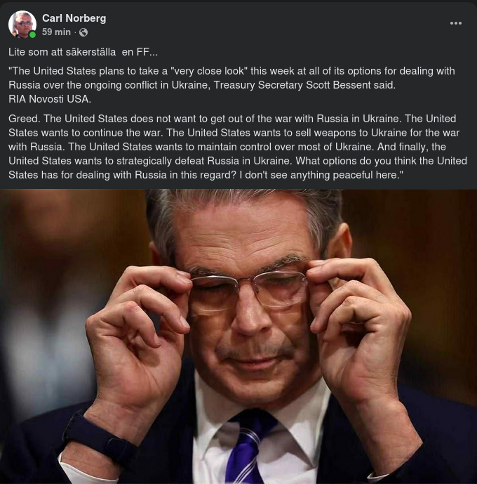 Bessent & En Väldigt Noggrann Titt