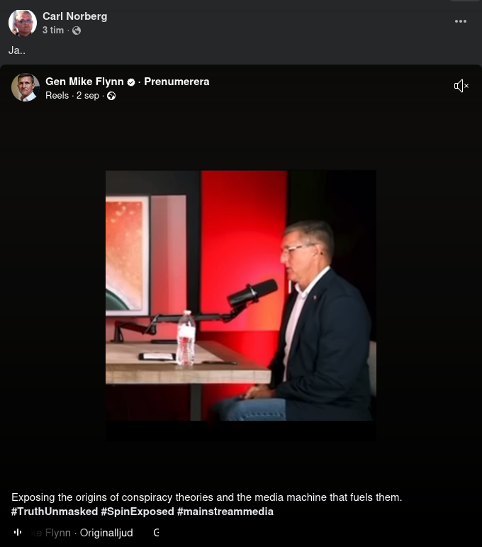 Flynn Om Stigmatiseringsordet Konspirationsteorist