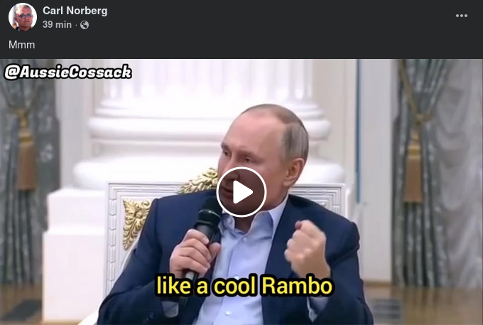 Putin & Internettuffingar..